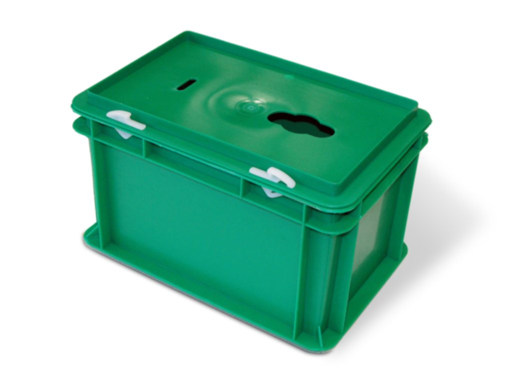 Contenedor para el reciclaje de pilas y baterías Contenedor para el reciclaje de pilas y baterías
