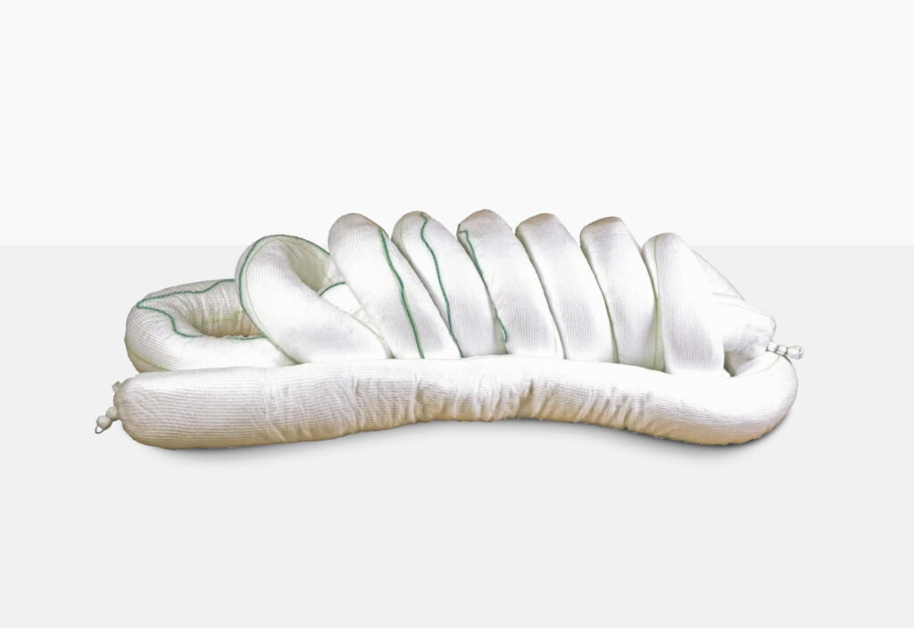 Gusano absorbente para derrames Gusano absorbente para derrames