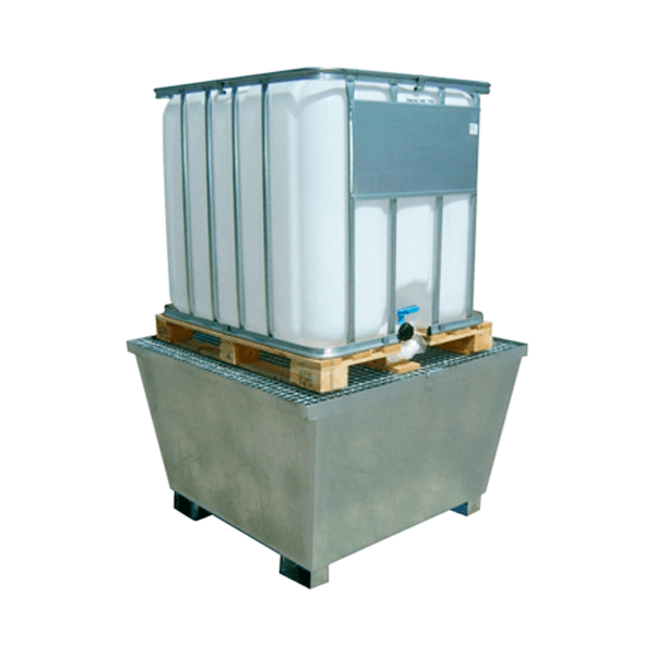 Cubeto de Acero galvanizado · 1 GRG · 1.000L Cubeto de Acero galvanizado · 1 GRG · 1.000L