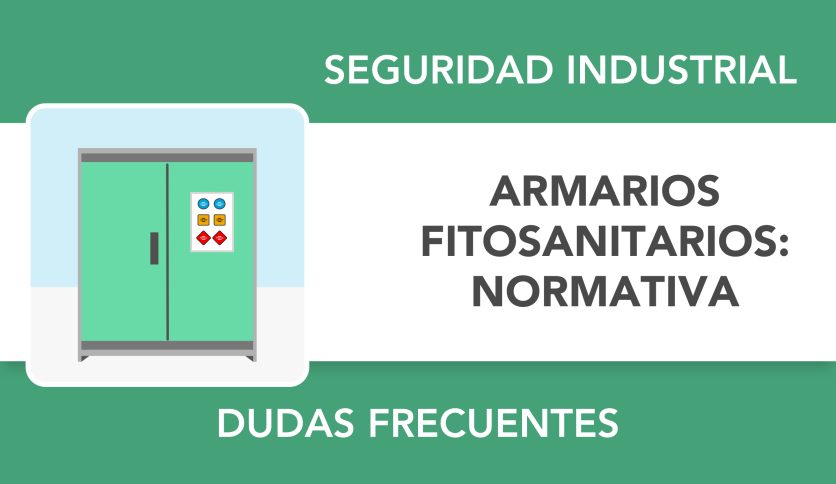 Armarios fitosanitarios: normativa y dudas frecuentes