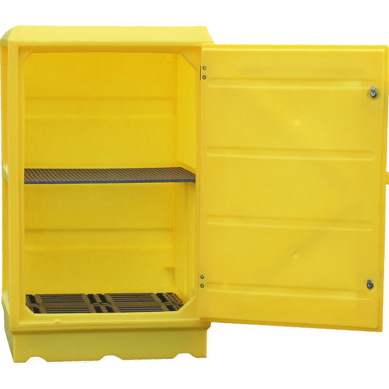Armario con Cubeto dcp3e Retención 100 litros – Amarillo Armario con Cubeto dcp3e Retención 100 litros – Amarillo