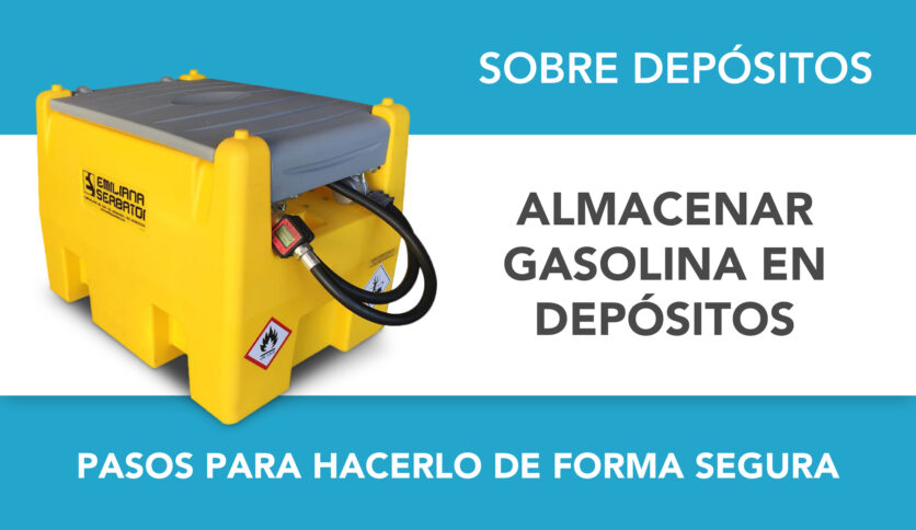Cómo almacenar gasolina de forma segura en depósitos