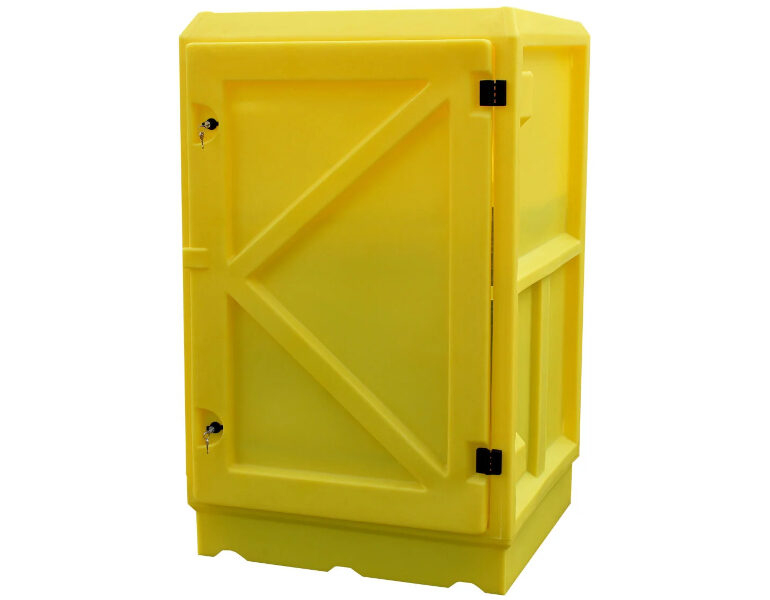 Armario con Cubeto dcp3e Retención 100 litros – Amarillo Armario con Cubeto dcp3e Retención 100 litros – Amarillo