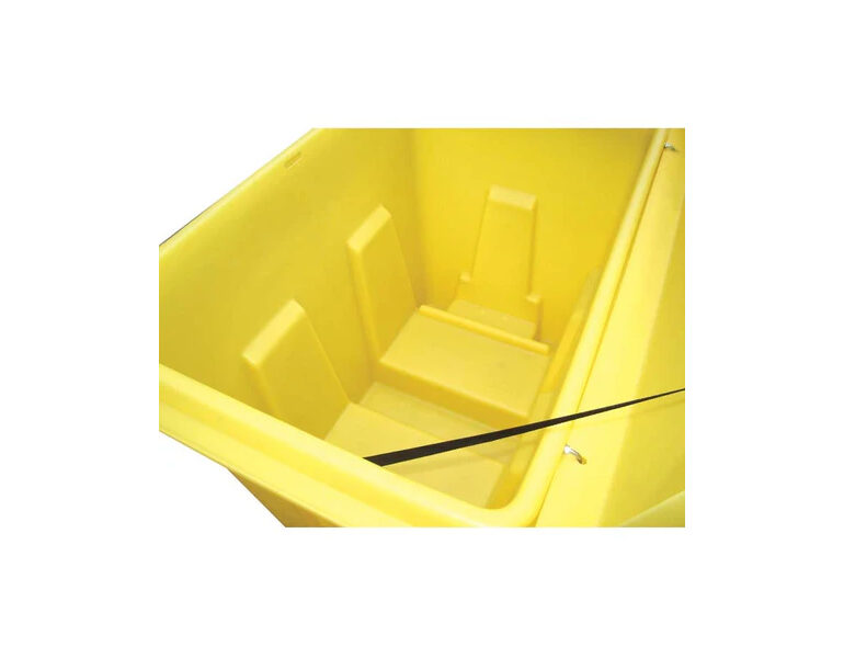 Contenedor de 350 litros para absorbentes · Con tapa Contenedor de 350 litros para absorbentes · Con tapa