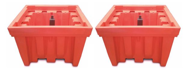 pilares para cubetas de plastico