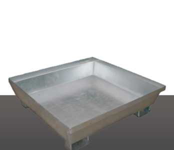 Cubeto de Acero Galvanizado · Sin rejilla · 245L. Cubeto de Acero Galvanizado · Sin rejilla · 245L.