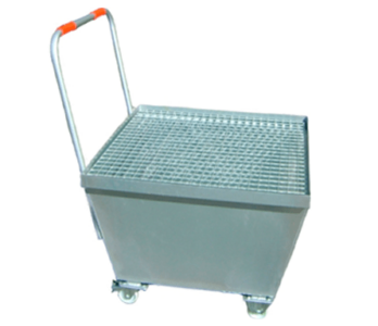 Carrito para 1 bidón · Con Rejilla Carrito para 1 bidón · Con Rejilla