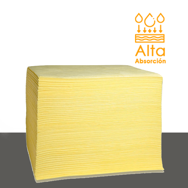 Hojas Absorbentes Químicos Alta Absorción Hojas Absorbentes Químicos Alta Absorción