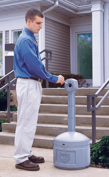 Contenedor Gris · cenicero para exteriores Contenedor Gris · cenicero para exteriores