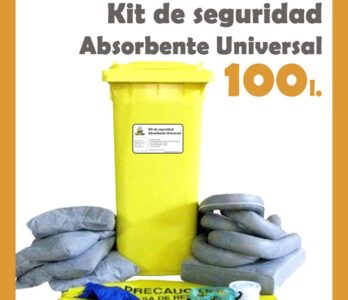 Kit Absorbentes Industrial 100 litros Kit Absorbentes Industrial 100 litros