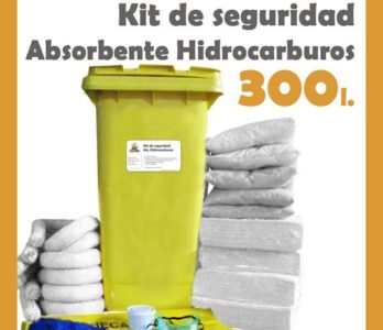 Kit Absorbentes Hidrocarburos 300 litros Kit Absorbentes Hidrocarburos 300 litros