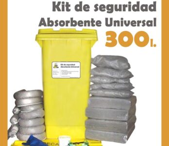 Kit Absorbentes Industrial 300 litros Kit Absorbentes Industrial 300 litros
