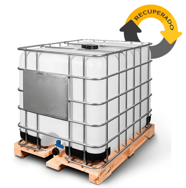 Contenedor GRG (IBC) 1.000 Litros de segunda mano homologado ADR Contenedor GRG (IBC) 1.000 Litros de segunda mano homologado ADR